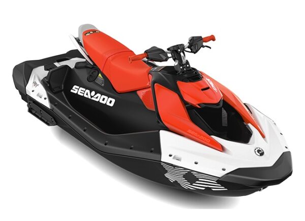 MY25 SEA-DOO SPARK TRIXX 3UP – Dragon Red / Bright White