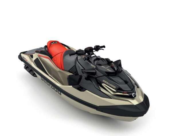 MY25 SEA-DOO RXT-X RS 325 Metallic Tan / Lava Red