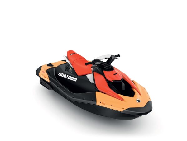 MY25 SEA-DOO Spark 2up 60 Base Sunrise Orange / Dragon Red